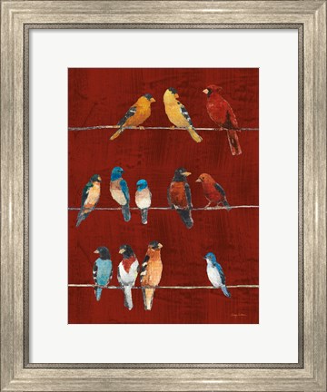 Framed Usual Suspects VI Print