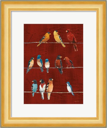 Framed Usual Suspects VI Print
