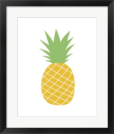 Framed Pineapple Print