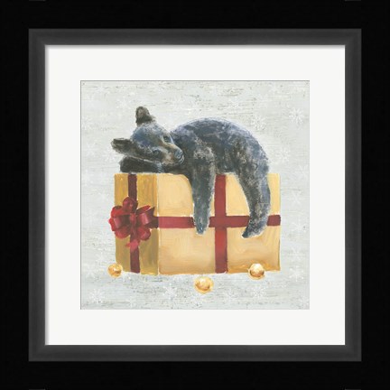 Framed Christmas Critters III Print