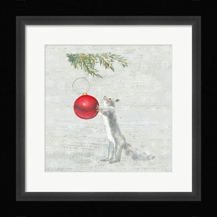 Framed Christmas Critters IV Print