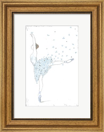 Framed Dream Dancer II no Words Print