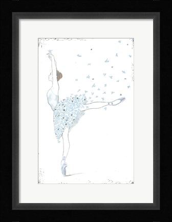 Framed Dream Dancer II no Words Print