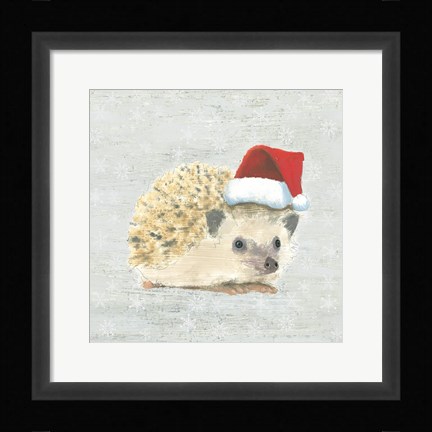 Framed Christmas Critters VI Print