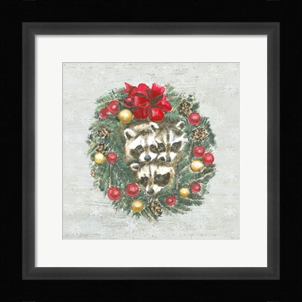Framed Christmas Critters II Print