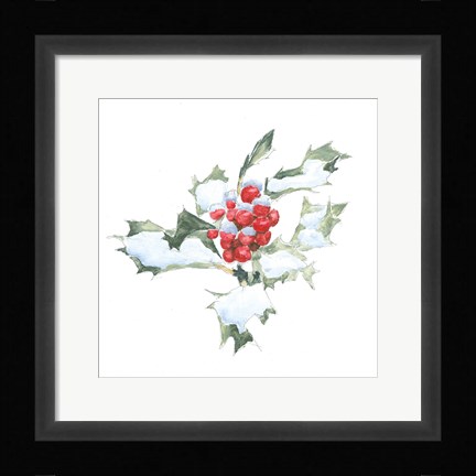 Framed Into the Woods Holly II Print