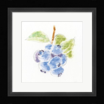 Framed Garden Delight II Print