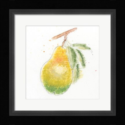 Framed Garden Delight V Print