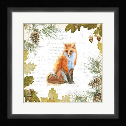 Framed Into the Woods IV Print