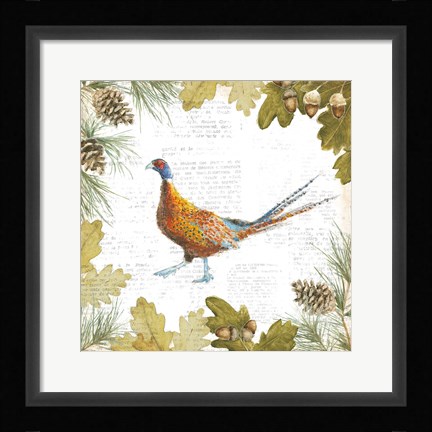 Framed Into the Woods VII Print