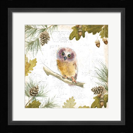 Framed Into the Woods II Print