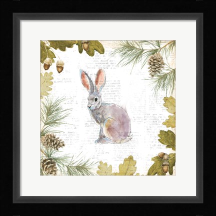 Framed Into the Woods I Print