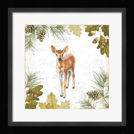 Framed Into the Woods III Print