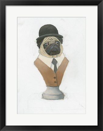 Framed Canine Couture III Print