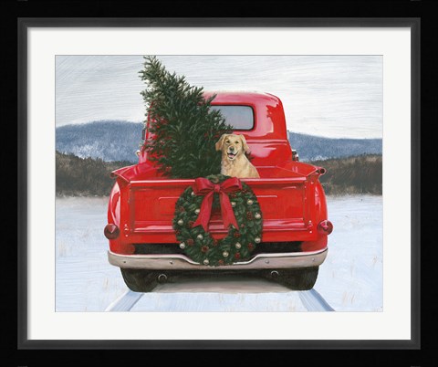 Framed Christmas in the Heartland IV no Words Print
