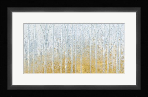 Framed Silver Waters Crop No River Gold Print