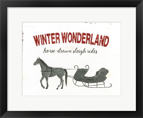 Framed Christmas in the Heartland VII Print