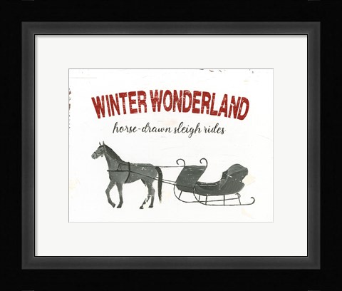 Framed Christmas in the Heartland VII Print
