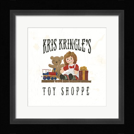 Framed Christmas in the Heartland X Print