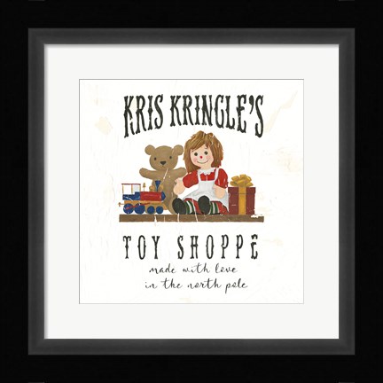 Framed Christmas in the Heartland VIII Sq Print