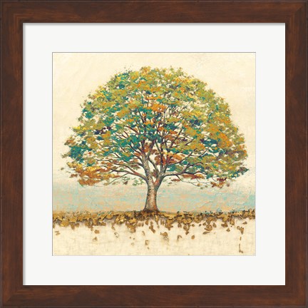 Framed Golden Oak Spice Print