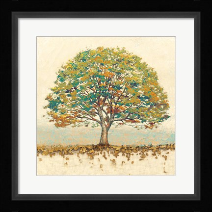 Framed Golden Oak Spice Print