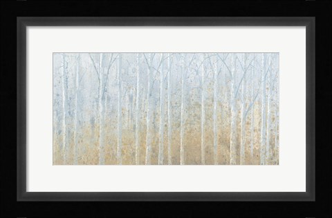 Framed Silver Waters Crop No River Print