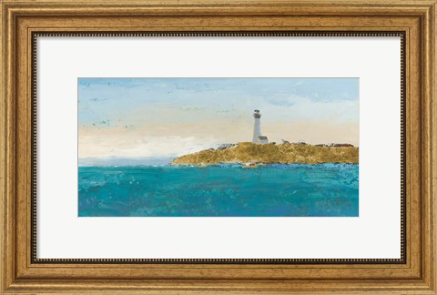 Framed Lighthouse Seascape I v.2 Print