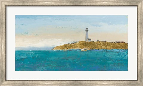 Framed Lighthouse Seascape I v.2 Print