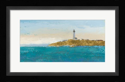 Framed Lighthouse Seascape I v.2 Print