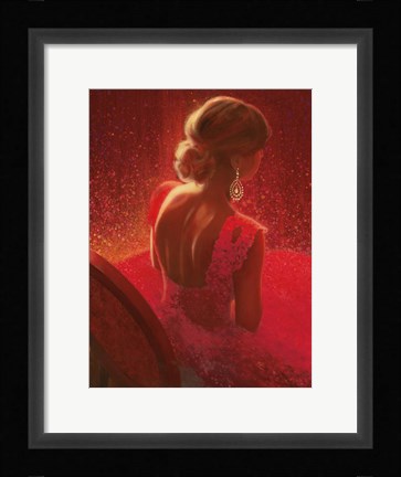 Framed Before the Opera Print