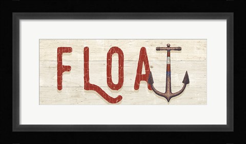 Framed Nautique VIII Print