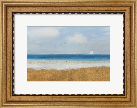 Framed Beach Horizon Print