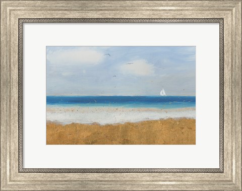 Framed Beach Horizon Print