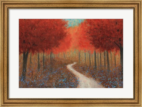 Framed Forest Pathway Print