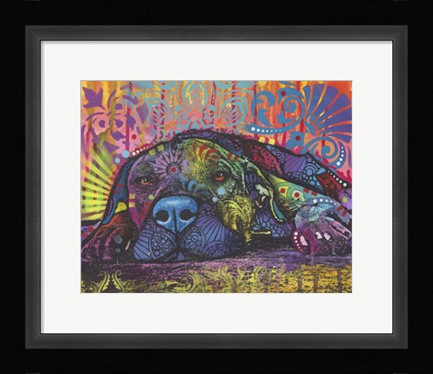 Framed Lay Down Print