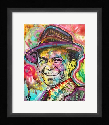 Framed Frank Sinatra IV Print