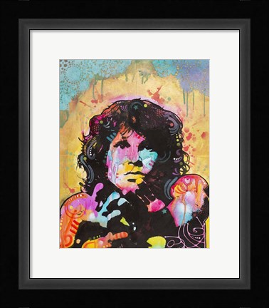 Framed Jim Morrison 3 Print