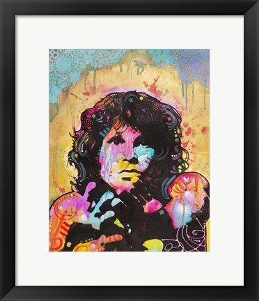 Framed Jim Morrison 3 Print