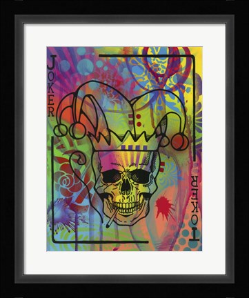Framed Jokers Wild Print