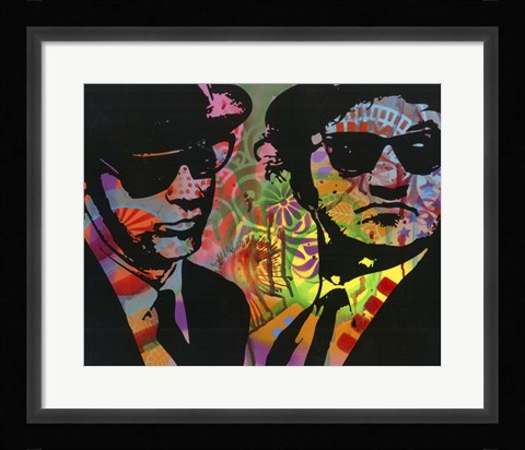 Framed Blues Brothers Print