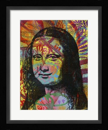 Framed Mona's Portrait Print