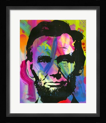 Framed Abraham Lincoln I Print