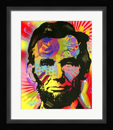 Framed Abraham Lincoln III Print