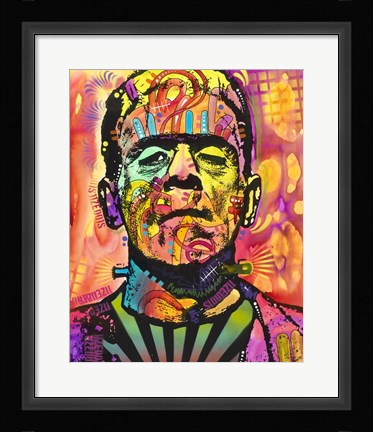 Framed Frankenstein Print