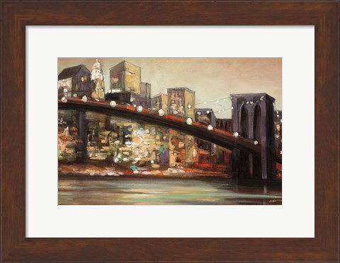 Framed NYC After Hours Crop Print