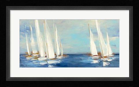 Framed Summer Regatta Print