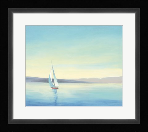 Framed Heading Home Print