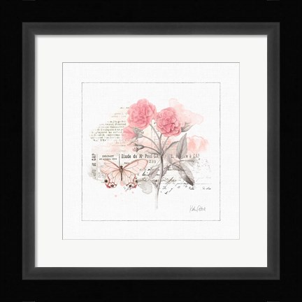 Framed Sunny Day IV Pink Print