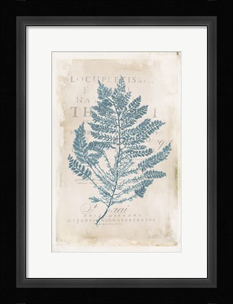 Framed Sea Garden III v2 Print